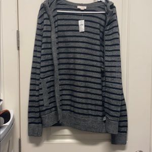 Men’s GAP sweater black gray medium